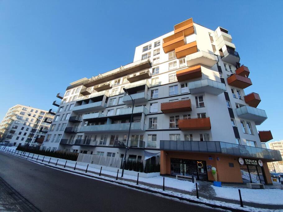 Home Apartament Metro Mlociny 97 Warschau Exterior foto